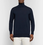 Thom Sweeney - Merino Wool Rollneck Sweater - Men - Navy