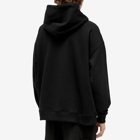 Valentino Men's VLTN Popover Hoodie in Black/Black