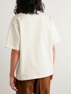 Auralee - Cotton-Jersey T-Shirt - White