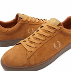 Fred Perry Authentic Men's Spencer Suede Sneakers in Ginger