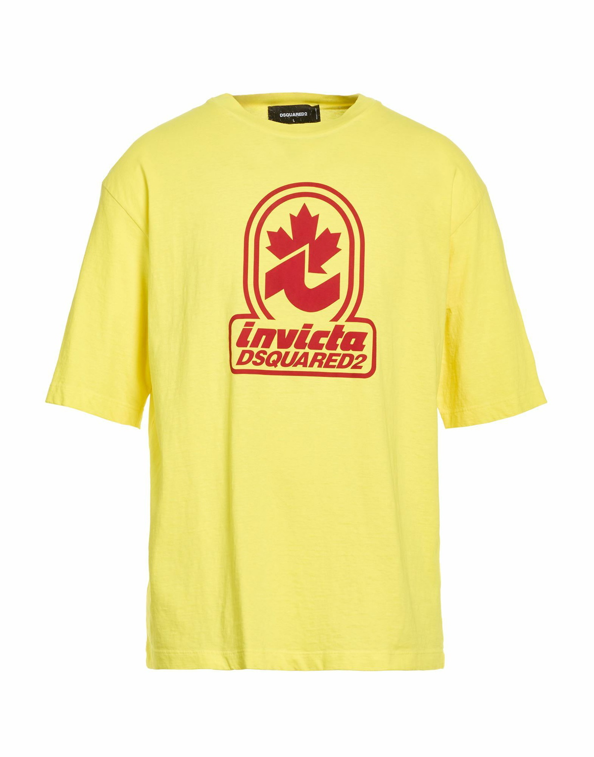 Dsquared2 Mens T-shirt in Yellow