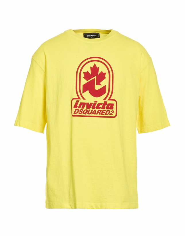 Photo: Dsquared2 Mens T-shirt in Yellow