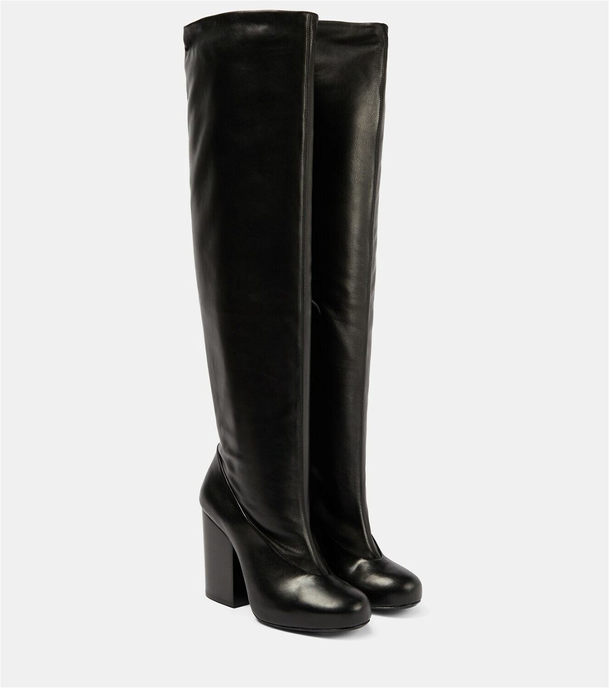 Lemaire - Over-the-knee leather boots Lemaire