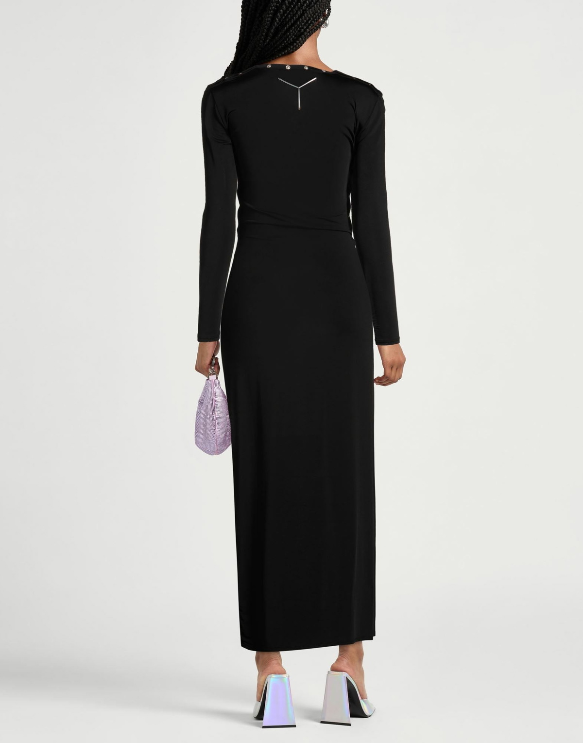 Y/project Womens Maxi dress in Black