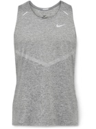 NIKE RUNNING - Rise 365 Recycled Dri-FIT Tank Top - Gray
