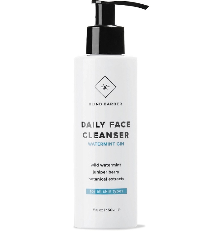 Photo: Blind Barber - Watermint Gin Daily Face Cleanser, 150ml - Colorless