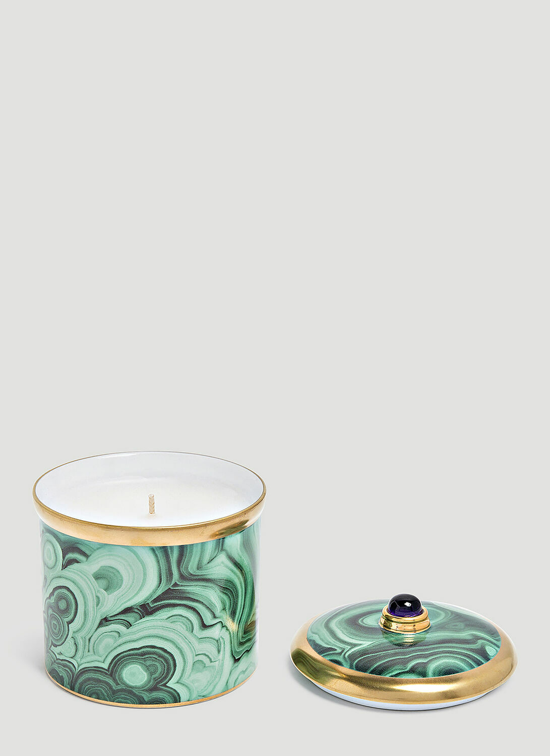 L'Objet Malachite Candle Container