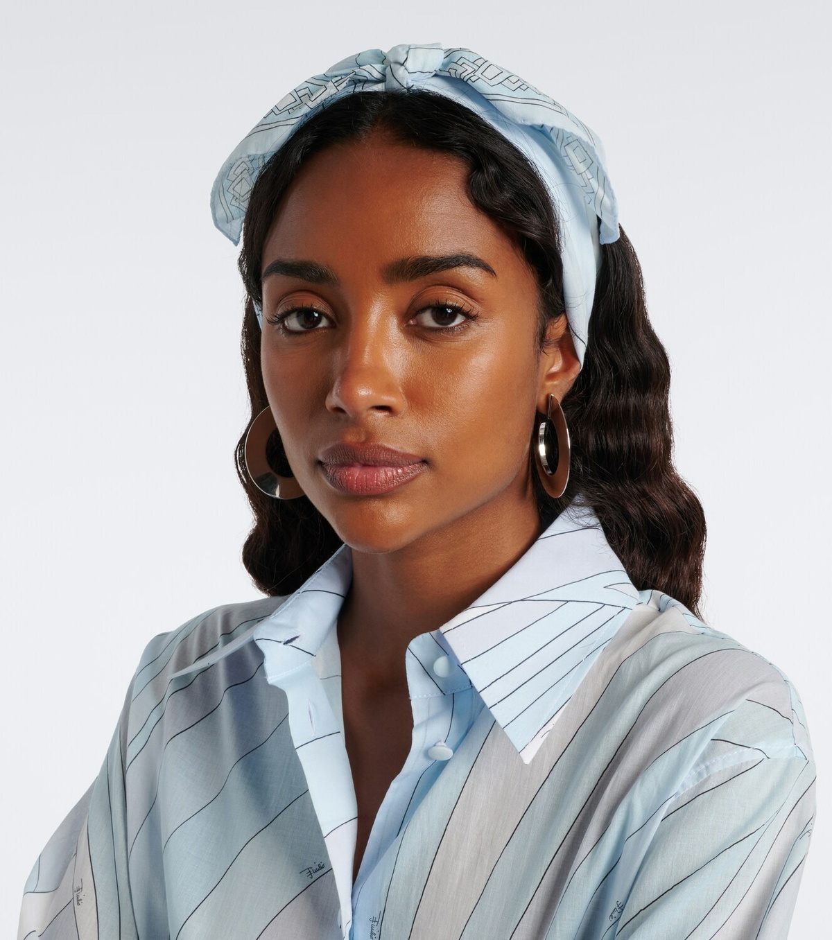 Pucci Iride cotton headband
