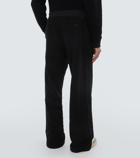 Saint Laurent Velvet wide-leg pants