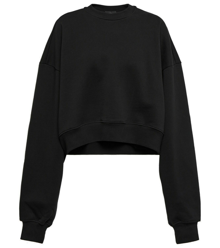 Photo: Wardrobe.NYC - x Hailey Bieber HB cotton fleece sweatshirt