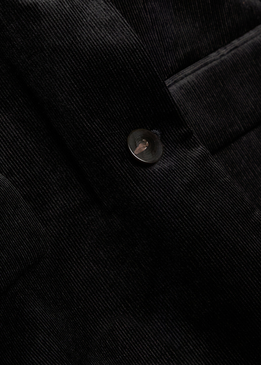 Vince Velvet-corduroy Blazer Black
