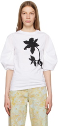 Erdem White Gemma T-Shirt