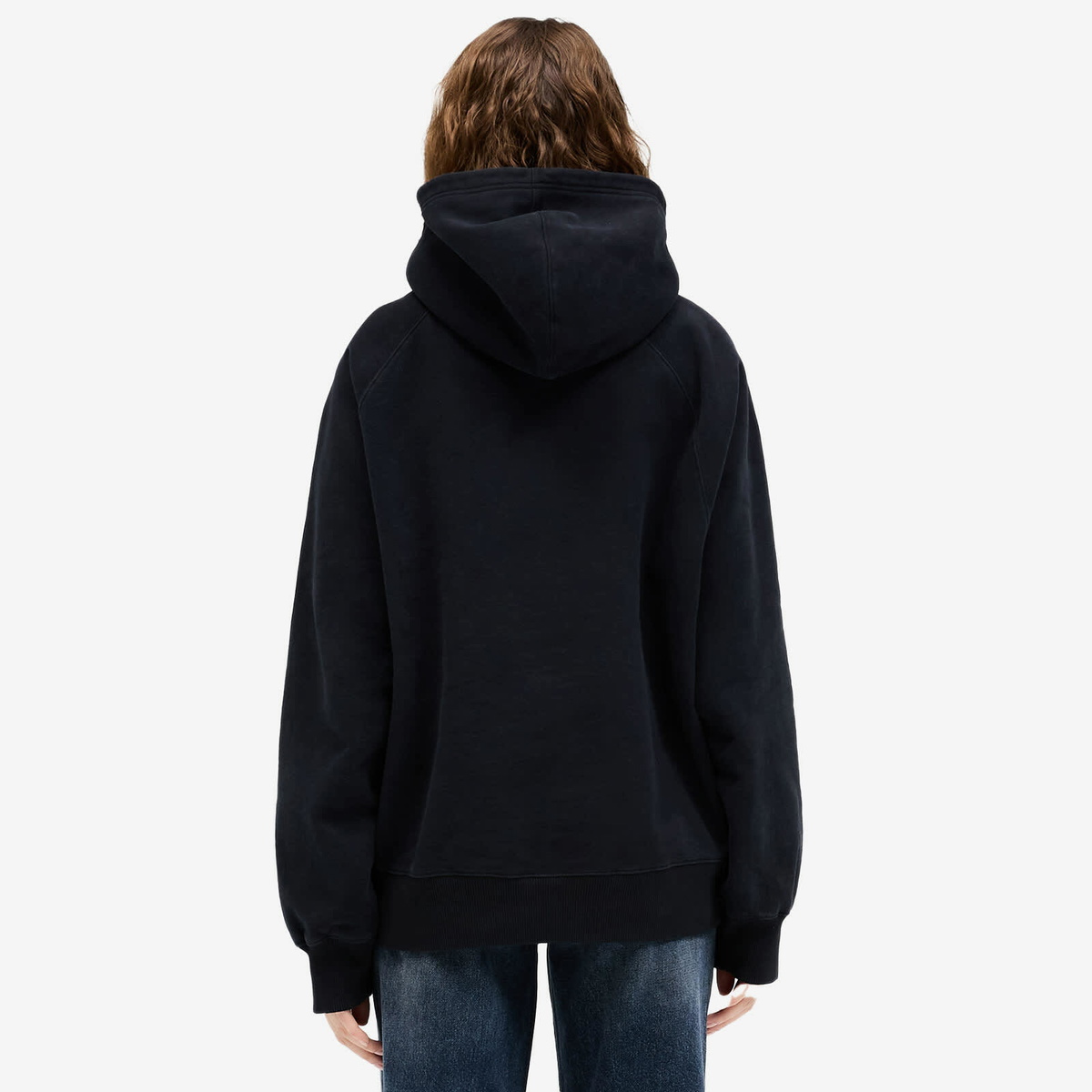Represent Women's Graphic Logo Hoodie in Black Coffee