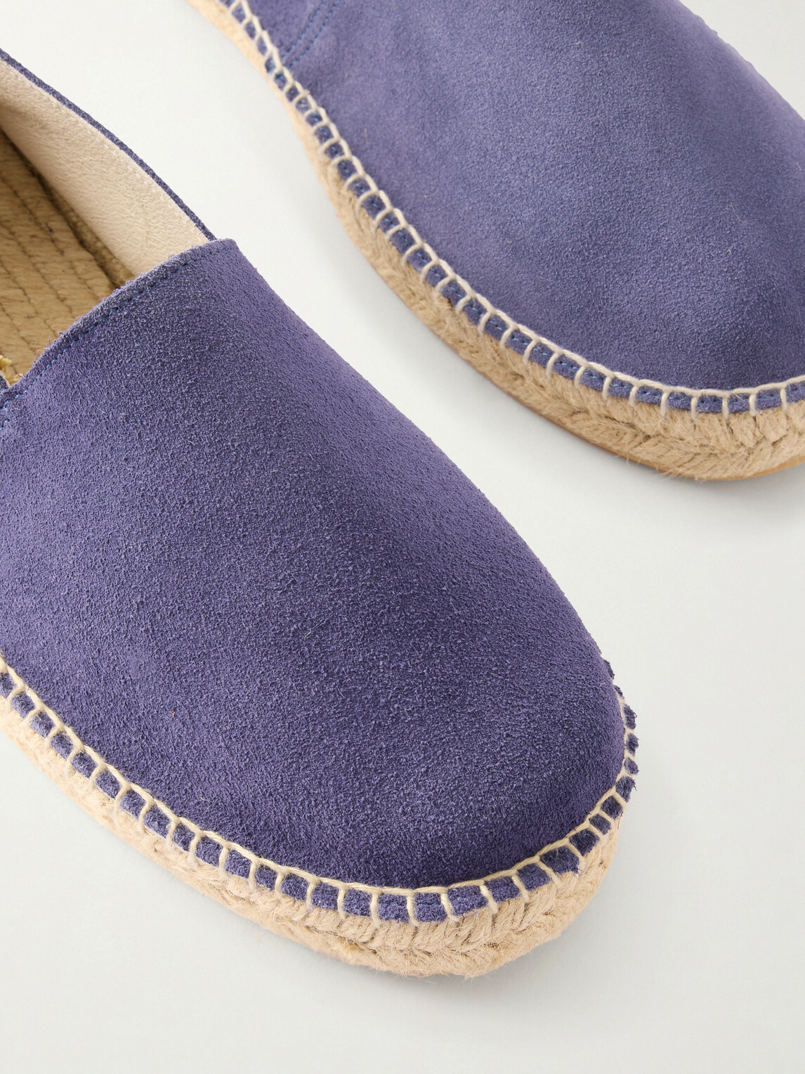 Anderson & Sheppard - Suede Espadrilles - Blue