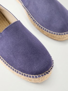 Anderson & Sheppard - Suede Espadrilles - Blue