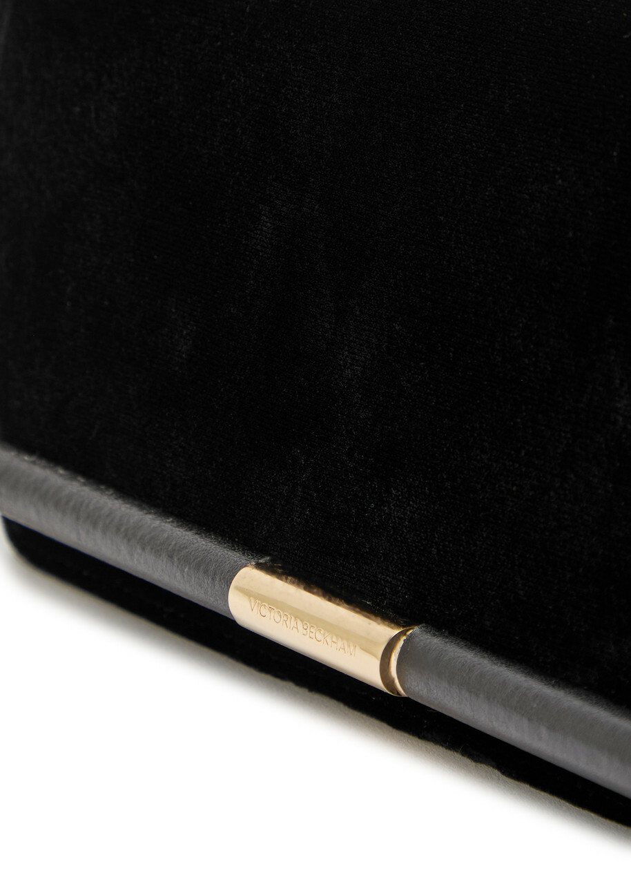 Victoria Beckham The 202 Suede Clutch - Black - One Size