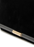 Victoria Beckham The 202 Suede Clutch - Black - One Size