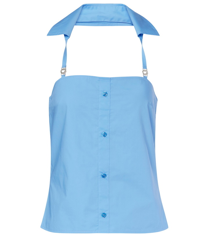 Photo: Coperni Halterneck cotton top