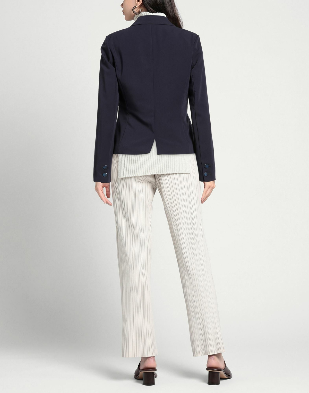 Alessia Santi Womens Blazer in Navy