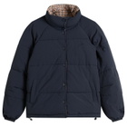 Damson Madder Women's Reversible Opal Puffer Jacket in Navy