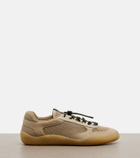 Prada Speedrock leather-trimmed sneakers