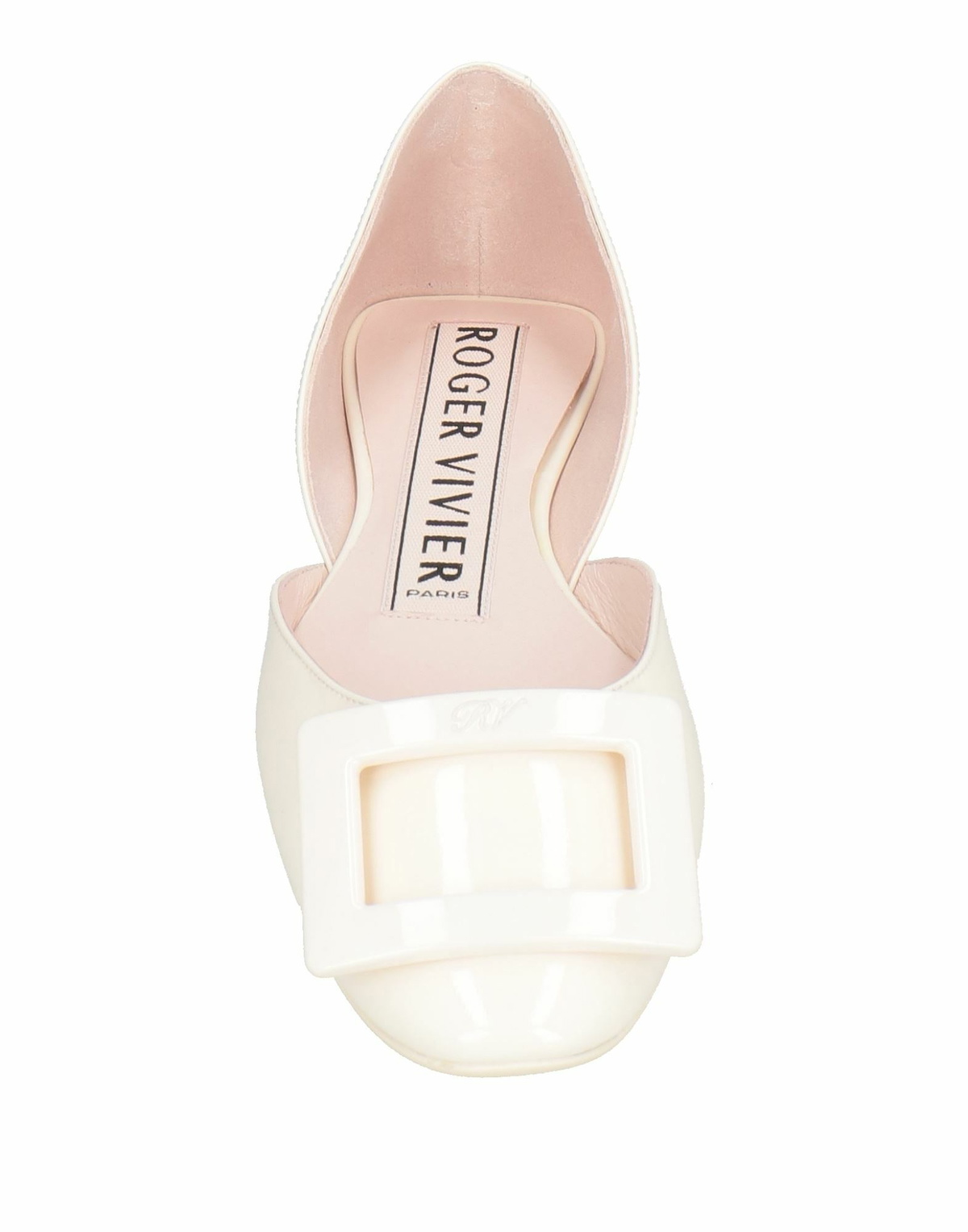 Roger Vivier Womens Ballet flats Cream