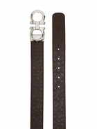 FERRAGAMO - Gancini Leather Adjustable Belt