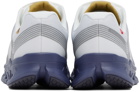 On Gray & Blue Cloudgo Suma Sneakers