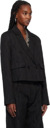 Henrik Vibskov Black Malin Blazer