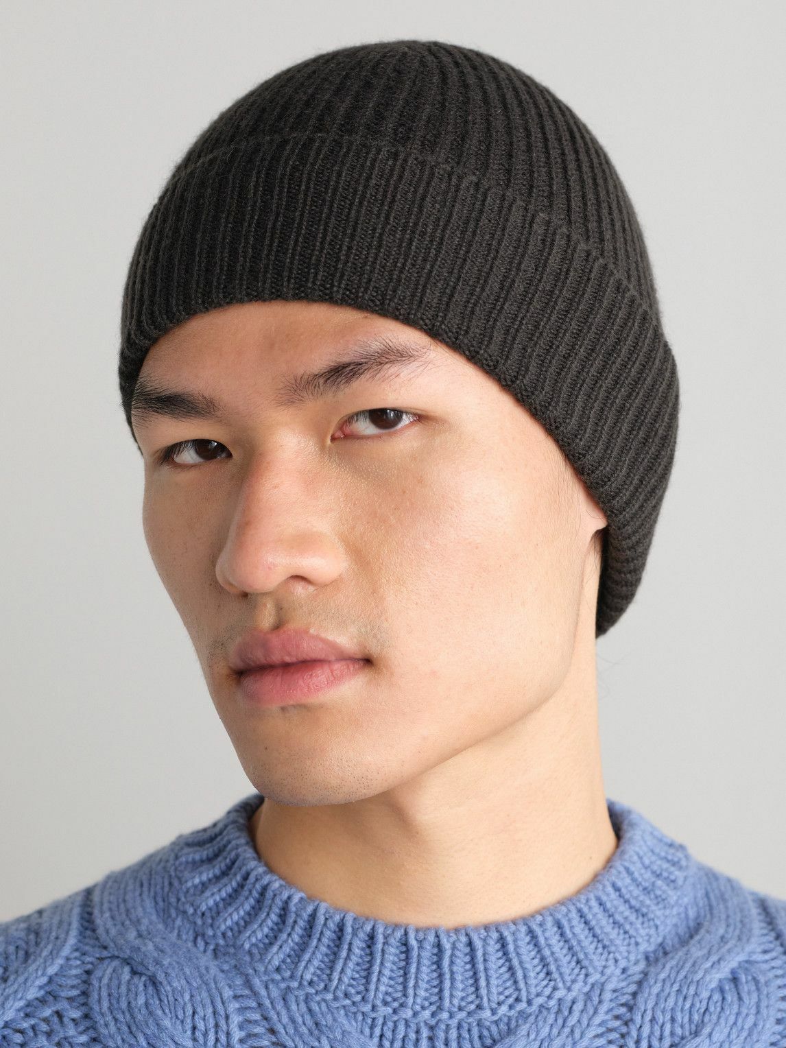 Anderson & Sheppard - Ribbed Cashmere Beanie