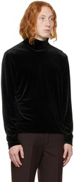 TOM FORD Black Mock Neck Sweater