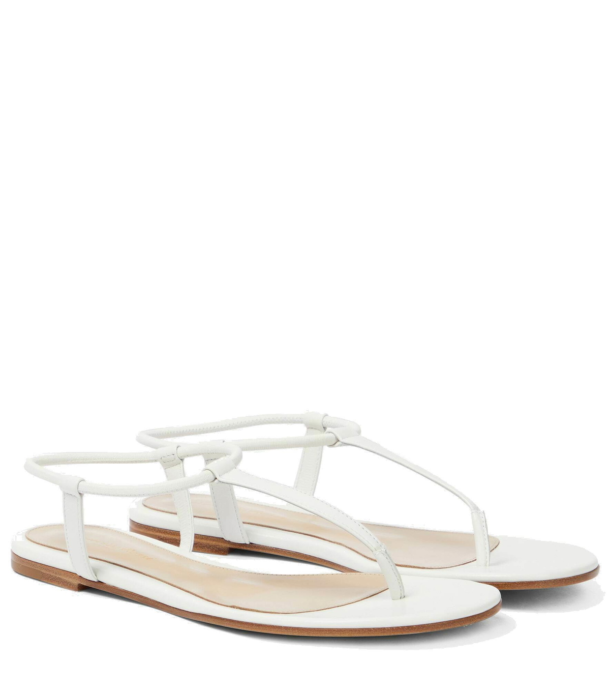 Gianvito Rossi - Jaey leather thong sandals Gianvito Rossi