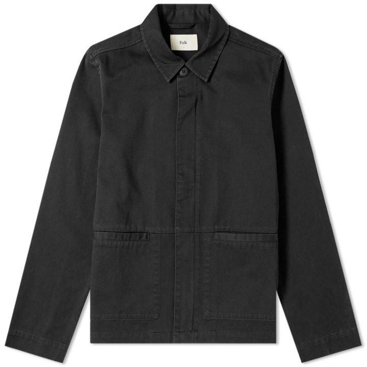 Photo: Folk Burner Chore Jacket Black