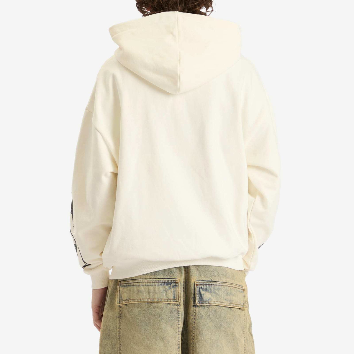God Made Men's F7 Hoodie in Off White