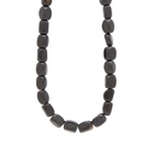 Dries Van Noten Men's Semi-Precious Stone Necklace in Black