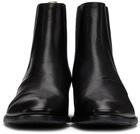 Officine Creative Black Sean 6 Chelsea Boots