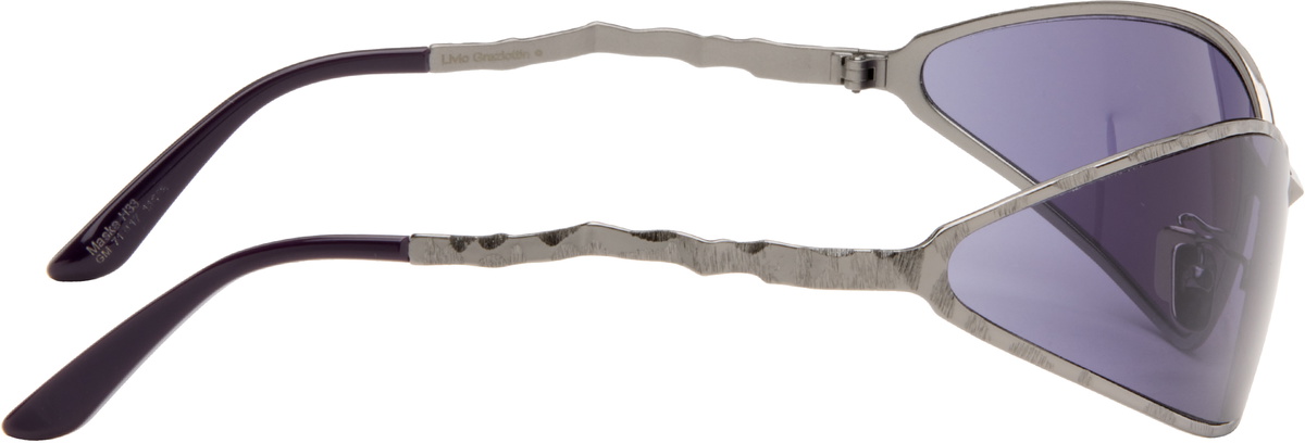 Kuboraum Gunmetal H33 Sunglasses