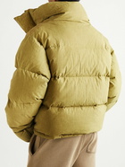 Entire Studios - Quilted Shell Down Jacket - Yellow