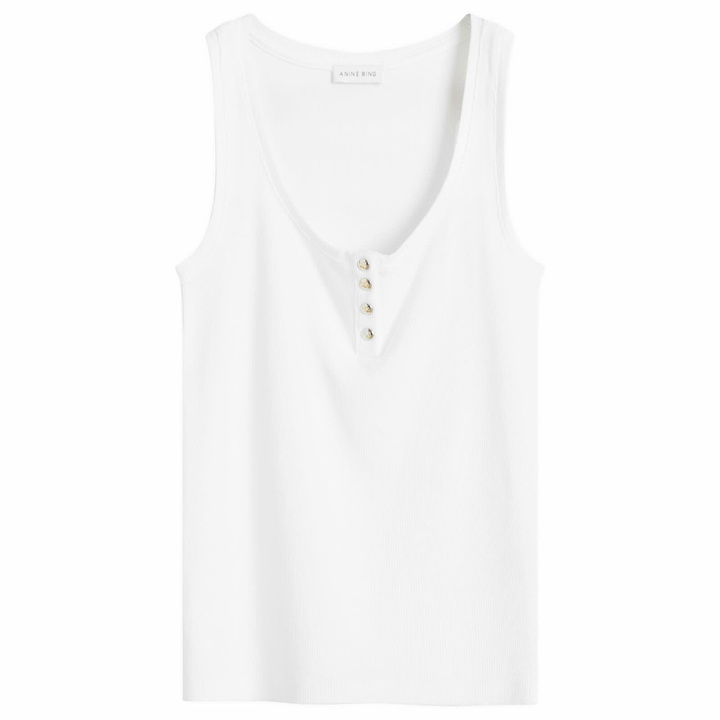 Photo: Anine Bing Women's Alessia Tank Top in Ivory