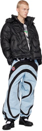 KidSuper Black Kissing Down Jacket