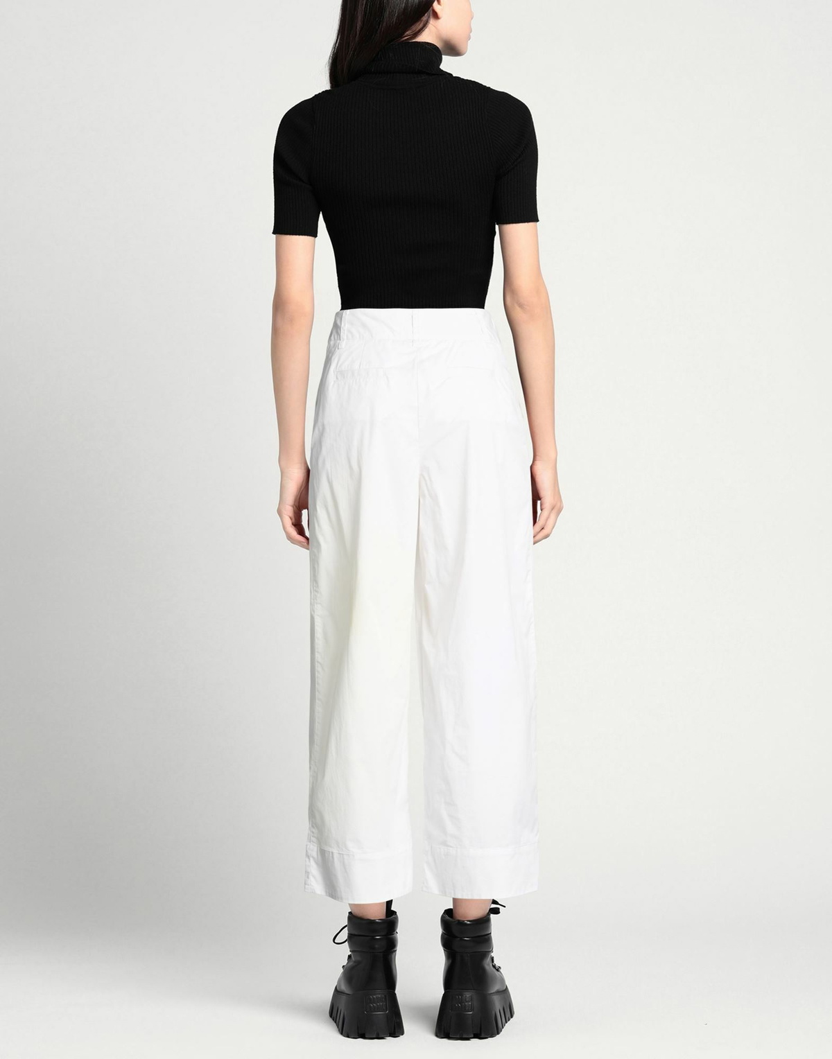 Alessia Santi Womens Pants in White