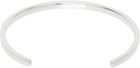 MM6 Maison Margiela Numeric Minimal Signature Cuff Bracelet