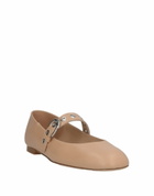 Stuart Weitzman Womens Ballet flats in Beige