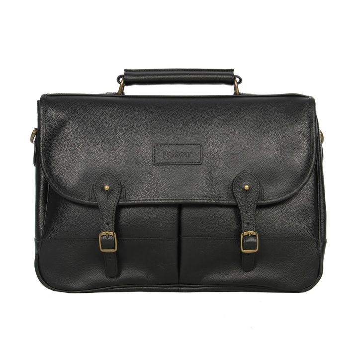 Photo: Briefcase - Black Leather