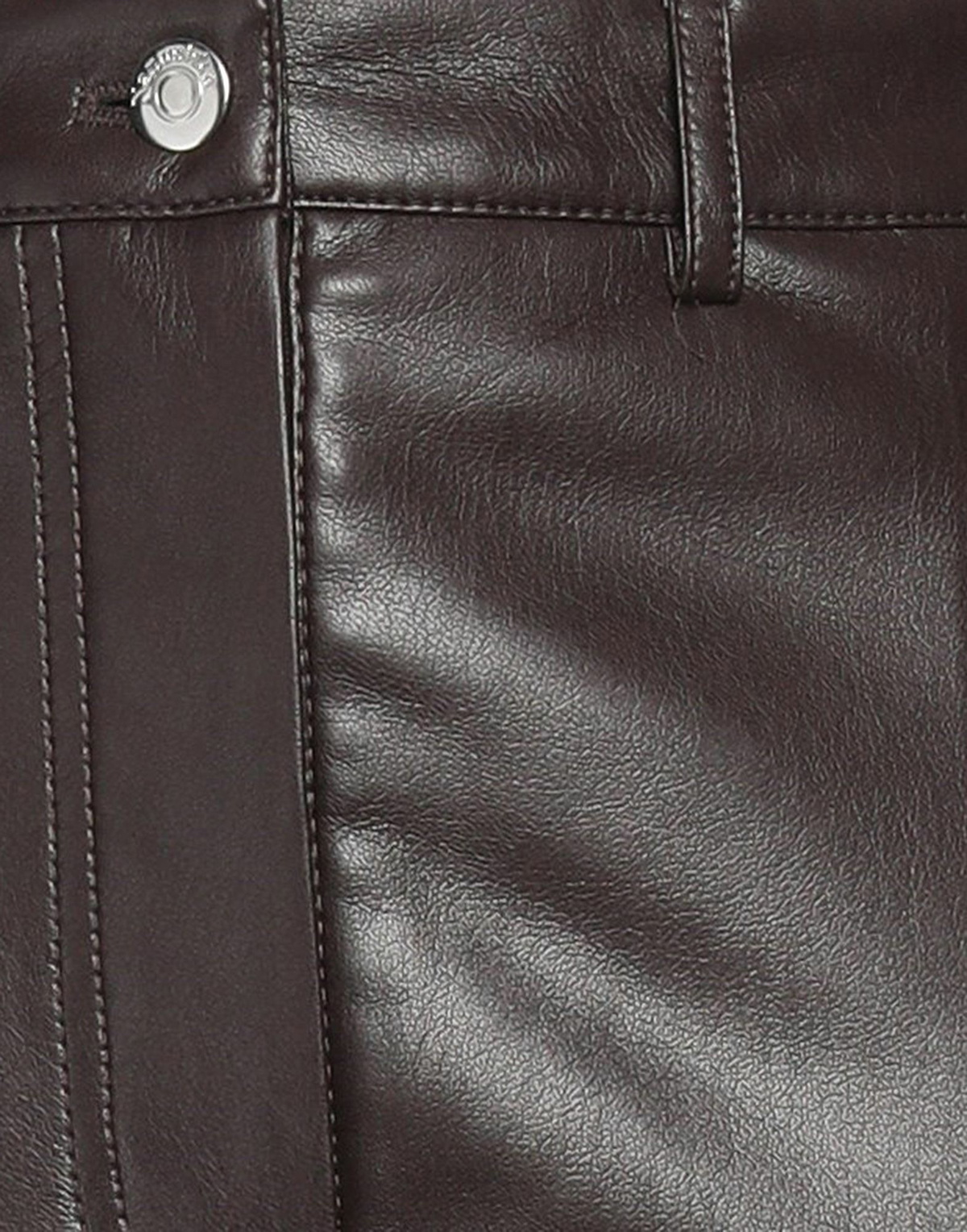 Nanushka Womens Mini skirt Dark in Brown
