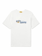 DIME - Logo-Print Cotton-Jersey T-Shirt - White