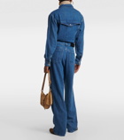7 For All Mankind Western denim jumpsuit