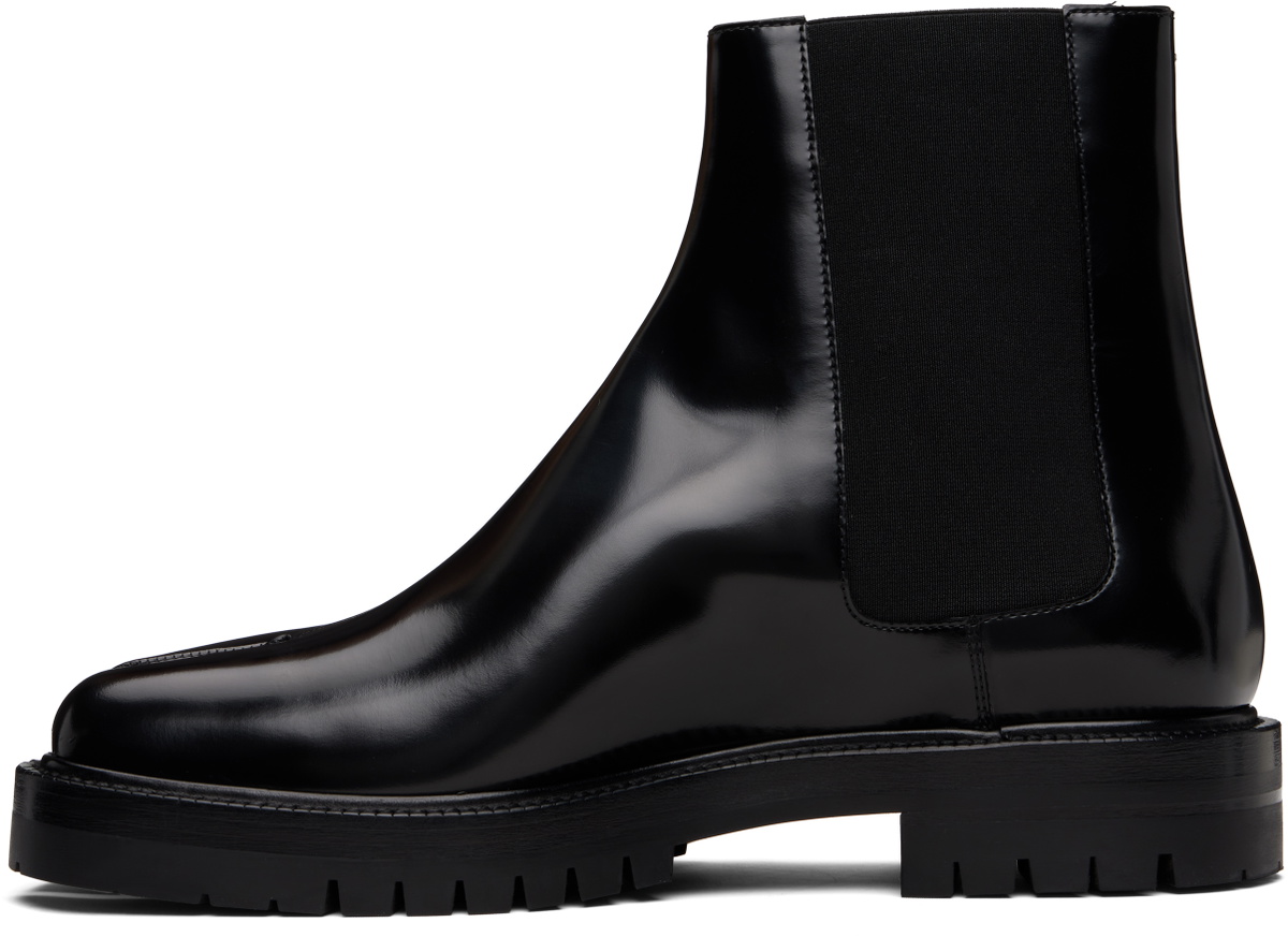 Maison Margiela Black Tabi Chelsea Boots
