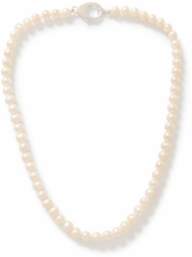 Photo: Hatton Labs - Silver Pearl Necklace
