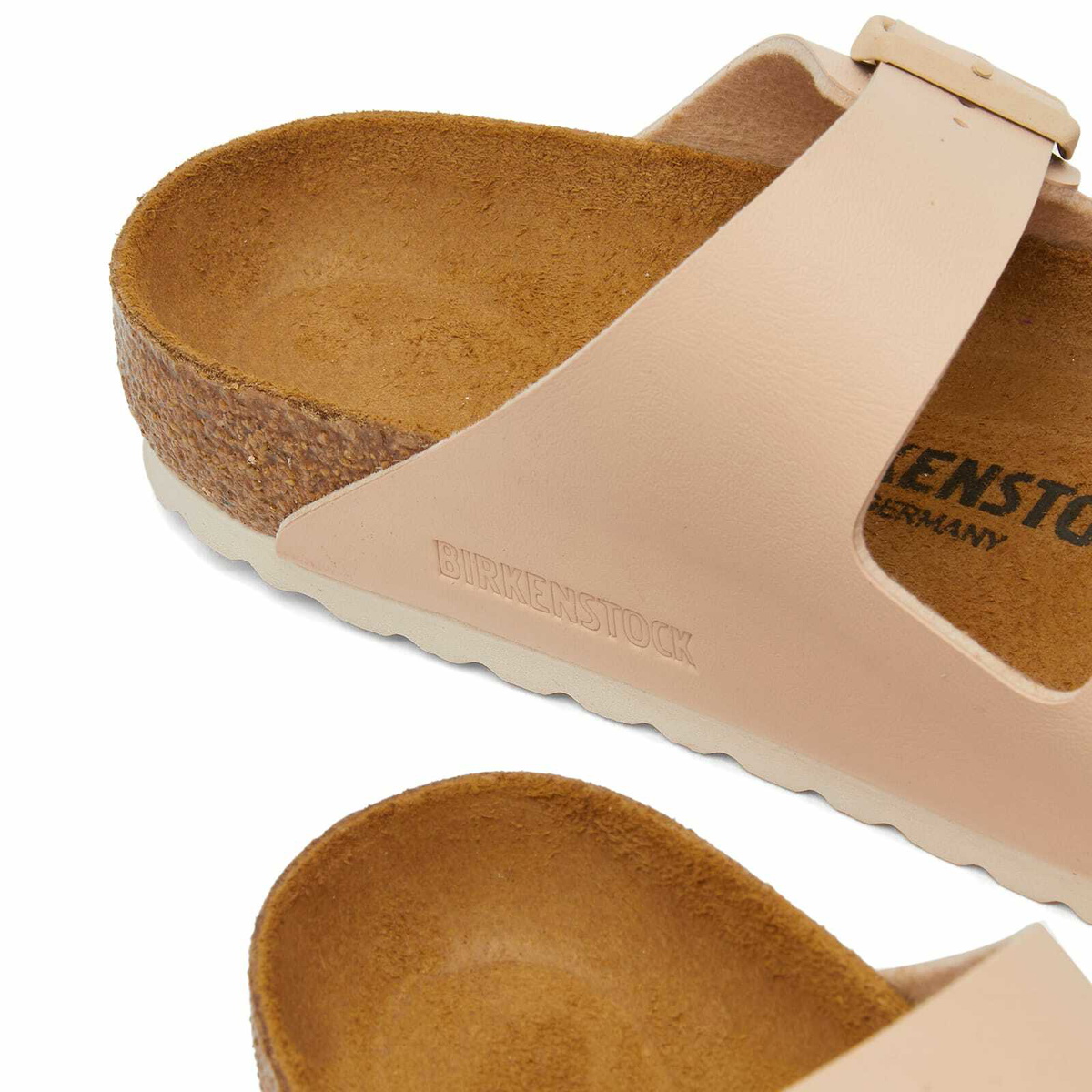 Birkenstock Arizona in New Beige Birko-Flor
